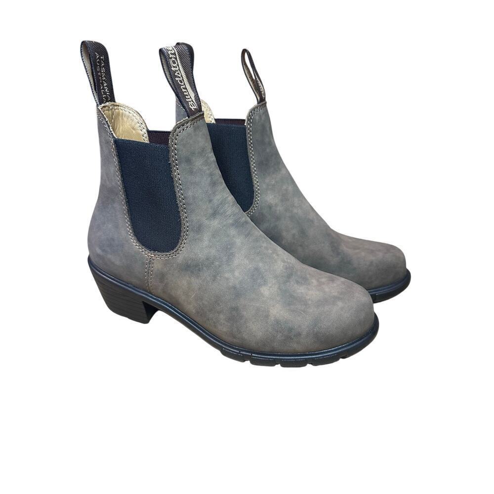 Blundstone Heeled Chelsea Boots #1673 Antique Brown‎ size 6